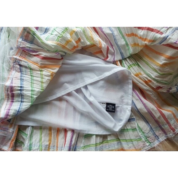 Dimri Boho Peasant Maxi Lined Skirt Hippie Festival Gypsy‎ SIZE L Rayon & Cotton - Picture 5 of 7